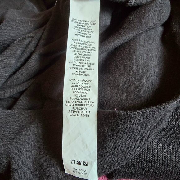 Weekenders Open Cardigan & Joe Fresh Long Sleeve Tunic, 2-Piece Set, Both Black - Picture 16 of 16